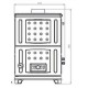 Salon tek kapak soba ST-191