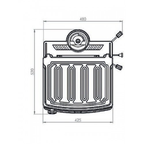 midi tek kapak soba ST-187
