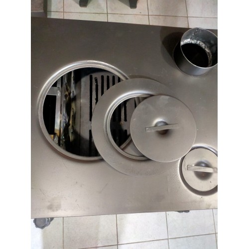 50*50 kalın sac odun kömür sobası ST-121