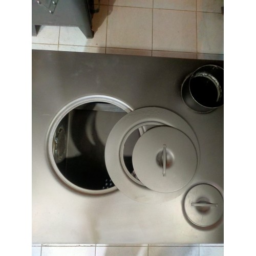 50*50 kalın sac odun kuzinesi ST-158