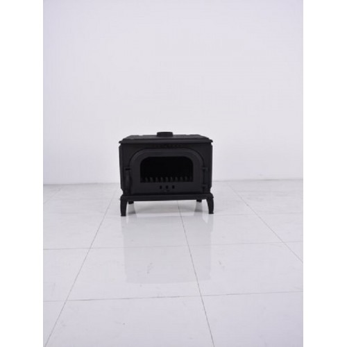 Döküm şömine yan camlı 024-b