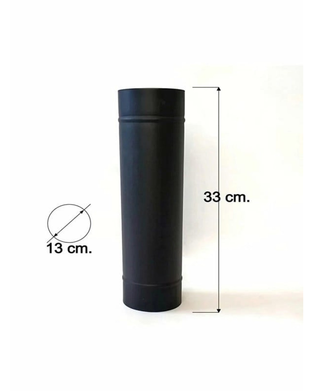 siyah 33 cm boru st-575