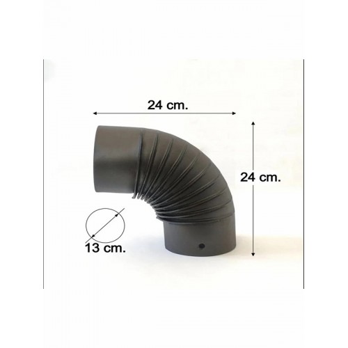 siyah soba dirseği st-571